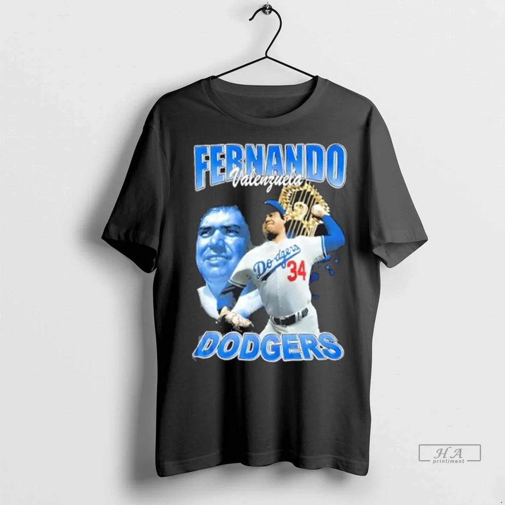 Trendy Fernando Valenzuela Legend Los Angeles Dodgers Baseball Vintage Shirt Sweater