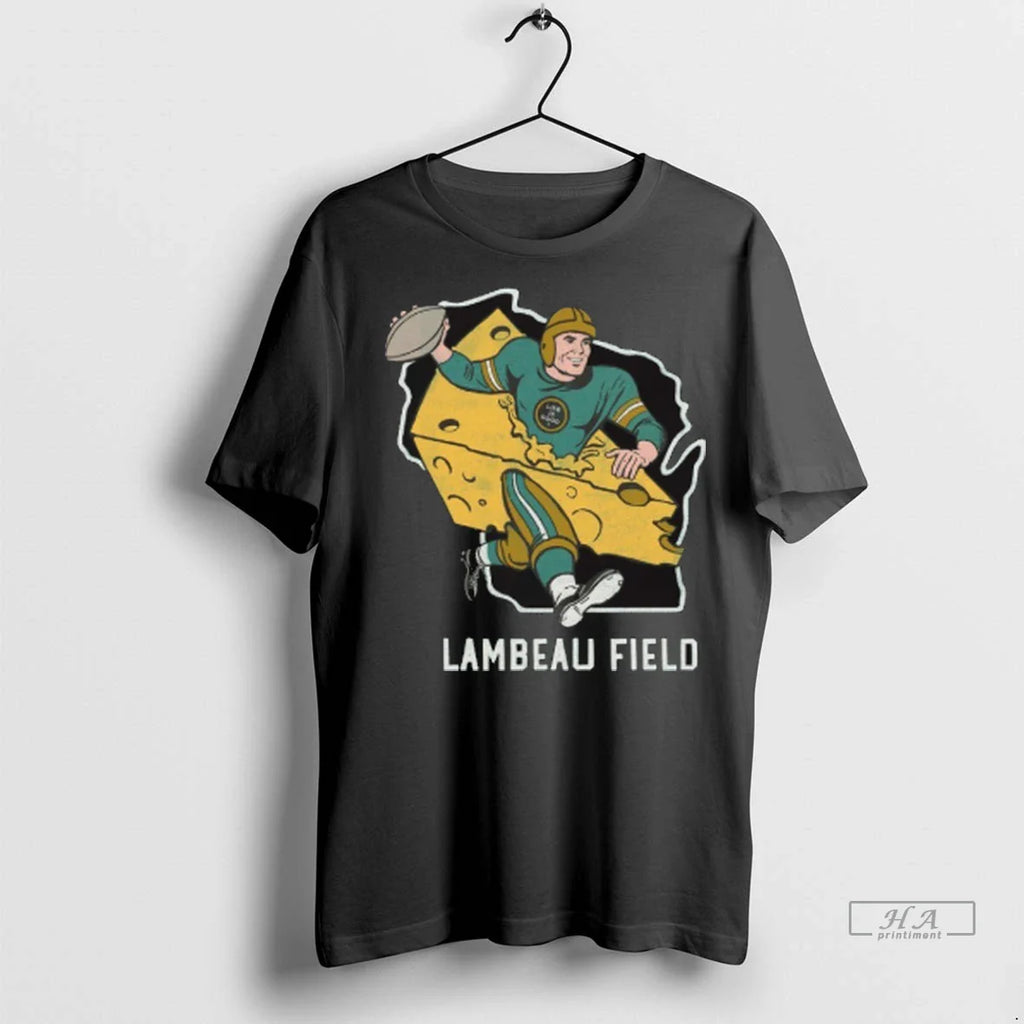 Trendy Green Bay Packers Lambeau Field Life Is Good Cheesehead Player Painting Shirt Sweater