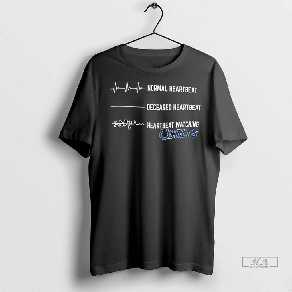 Trendy Heartbeat Watching Indianapolis Colts Shirt Sweater