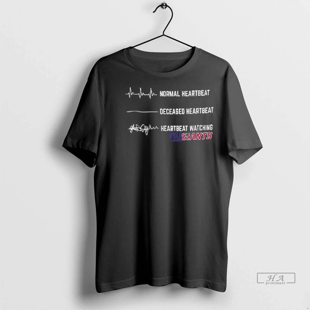 Trendy Heartbeat Watching New York Giants Shirt Sweater
