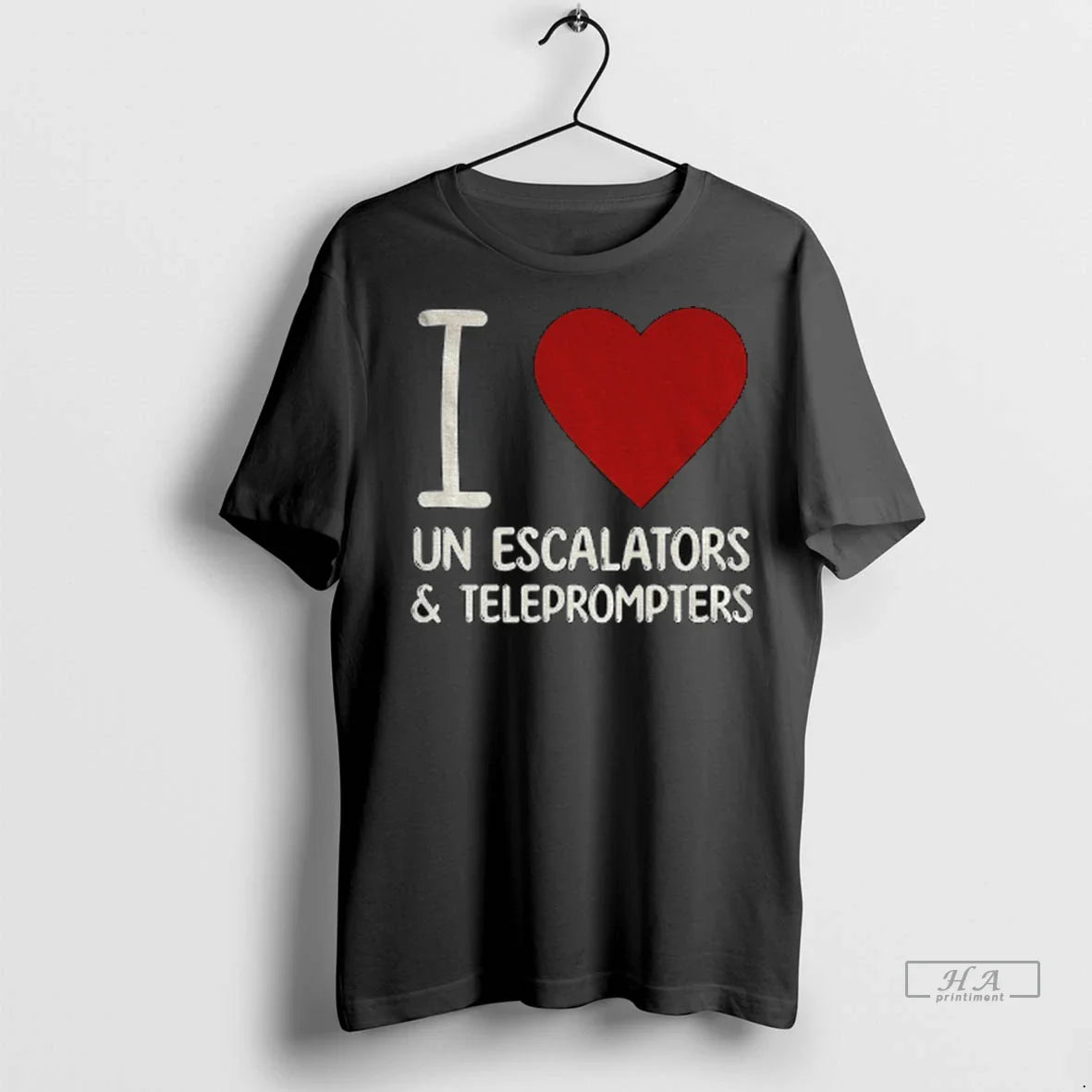 Trendy I Love Un Escalators And Teleprompters Anti Trump Shirt Sweater