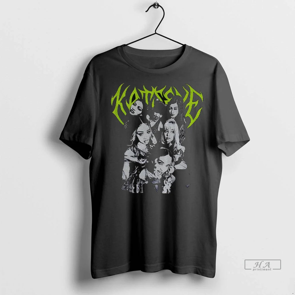 Trendy Katseye Band Graphic Vintage Shirt Sweater