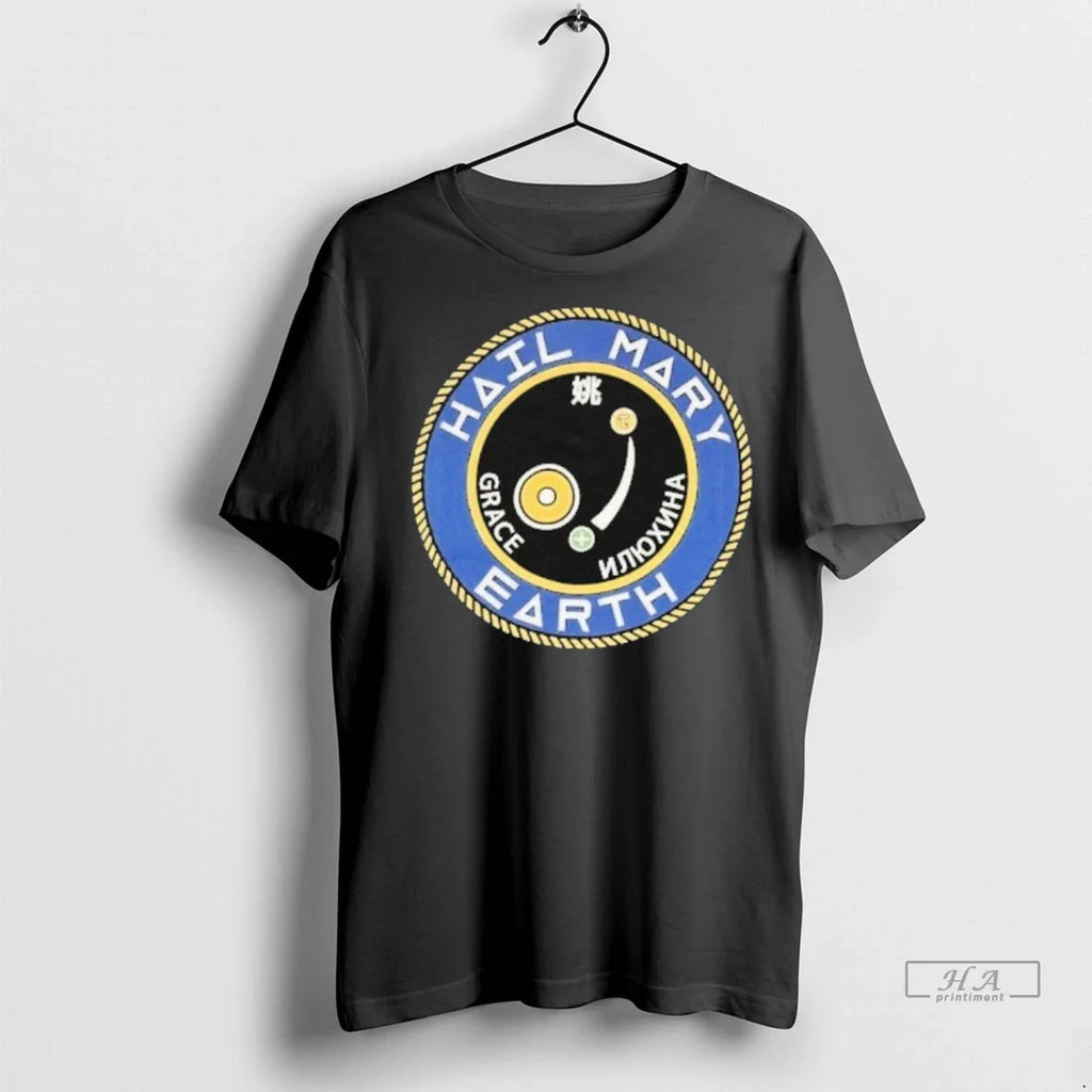 Trendy Official Hail Mary Earth Shirt Sweater