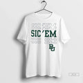 Trendy Officials Baylor Bears Ivory Sic Em Shirt Sweater