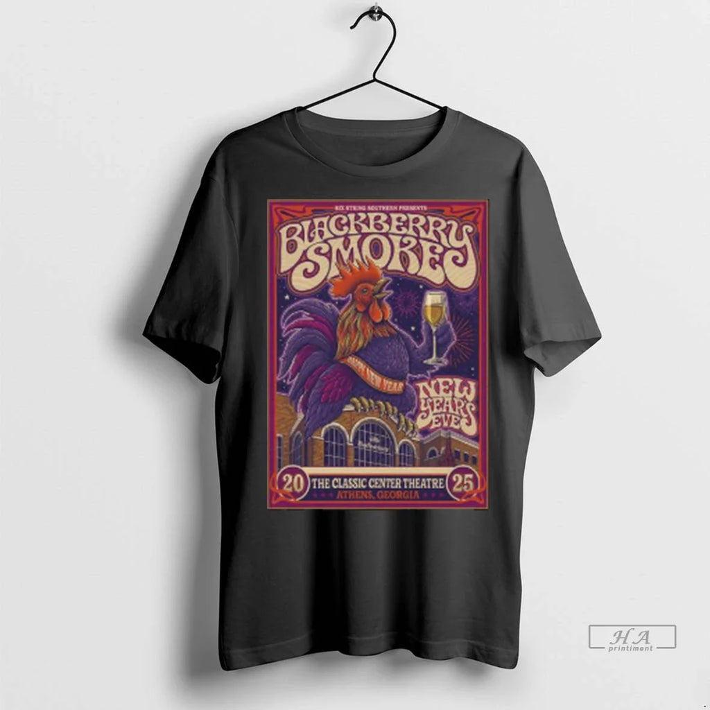 Trendy Officials Blackberry Smoke Nye Tour Athens Georgia 2025 Long Sleve Shirt Sweater