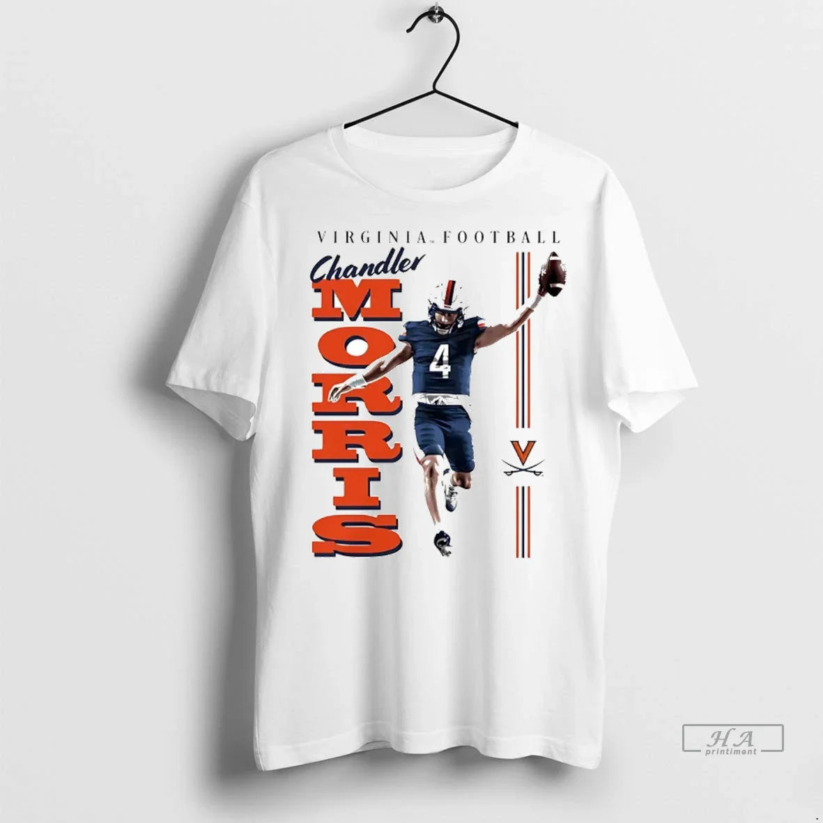 Trendy Officials Chandler Morris Illustrated Virginia Cavaliers Shirt Sweater