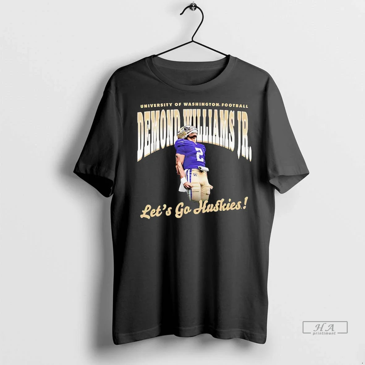 Trendy Officials Demond Williams Jr Lets Go Washington Huskies Shirt Sweater