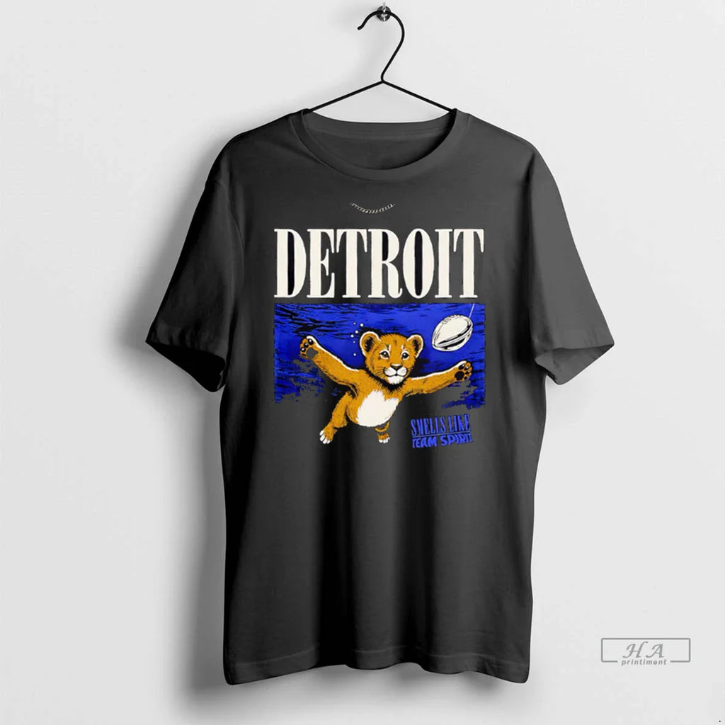 Trendy Officials Detroit Lions Smells Like Team Spirit Shirt Sweater