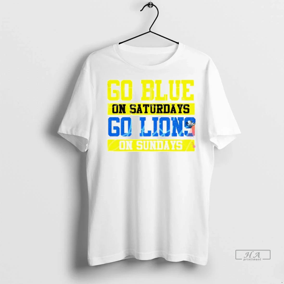 Trendy Officials Detroit Lions Go Blue On Saturdays Go Lions On Sundays Shirt Sweater