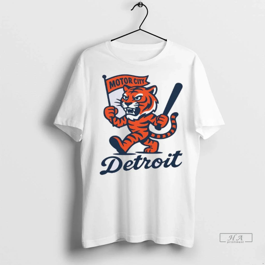 Trendy Officials Detroit Tigers Motor City Parade 2025 Postseason Shirt Sweater