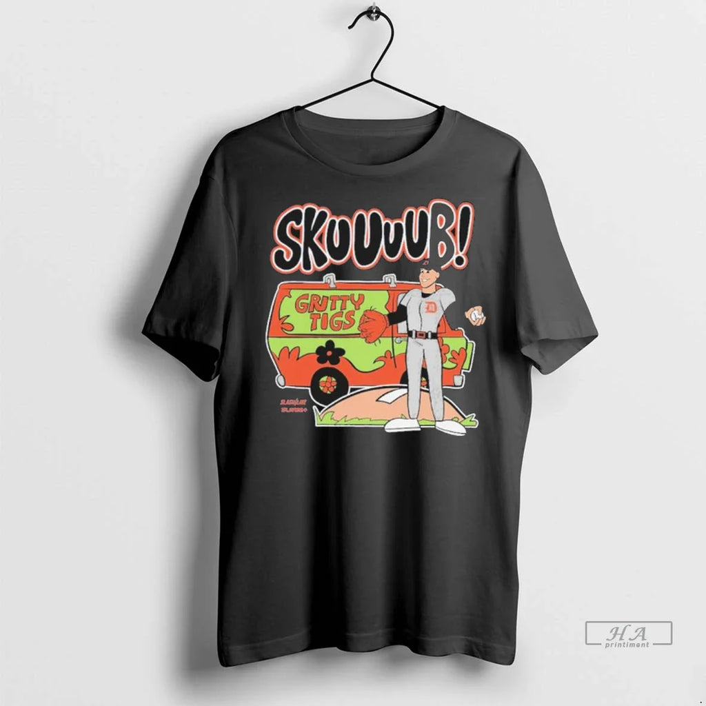 Trendy Officials Detroit Tigers Skuuuub Gritty Tigs Shirt Sweater