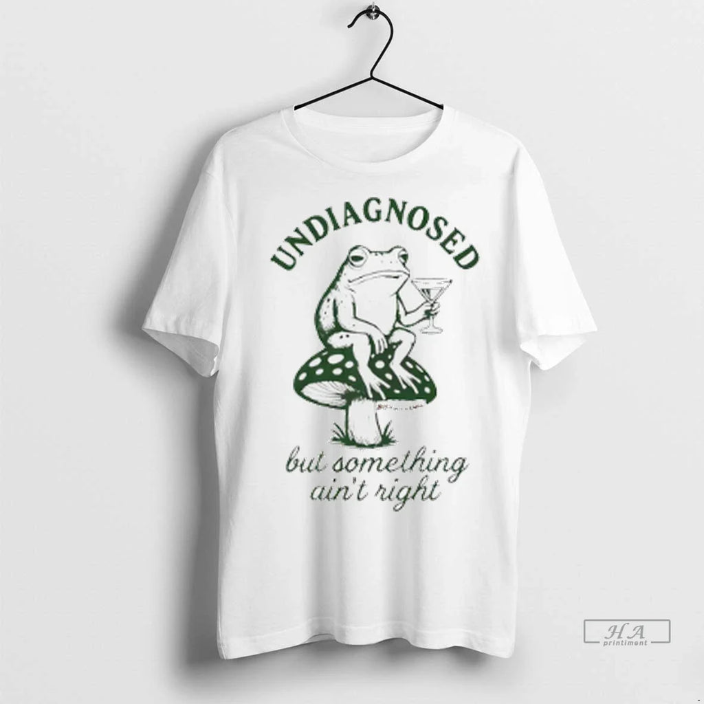 Trendy Officials Frog Undiagnosed But Something Aint Right Shirt Sweater