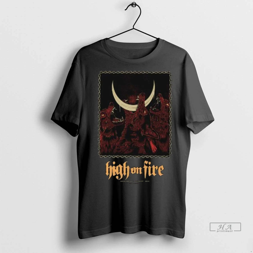 Trendy Officials High On Fire Berlin Germany 2025 Event Long Sleve Shirt Sweater