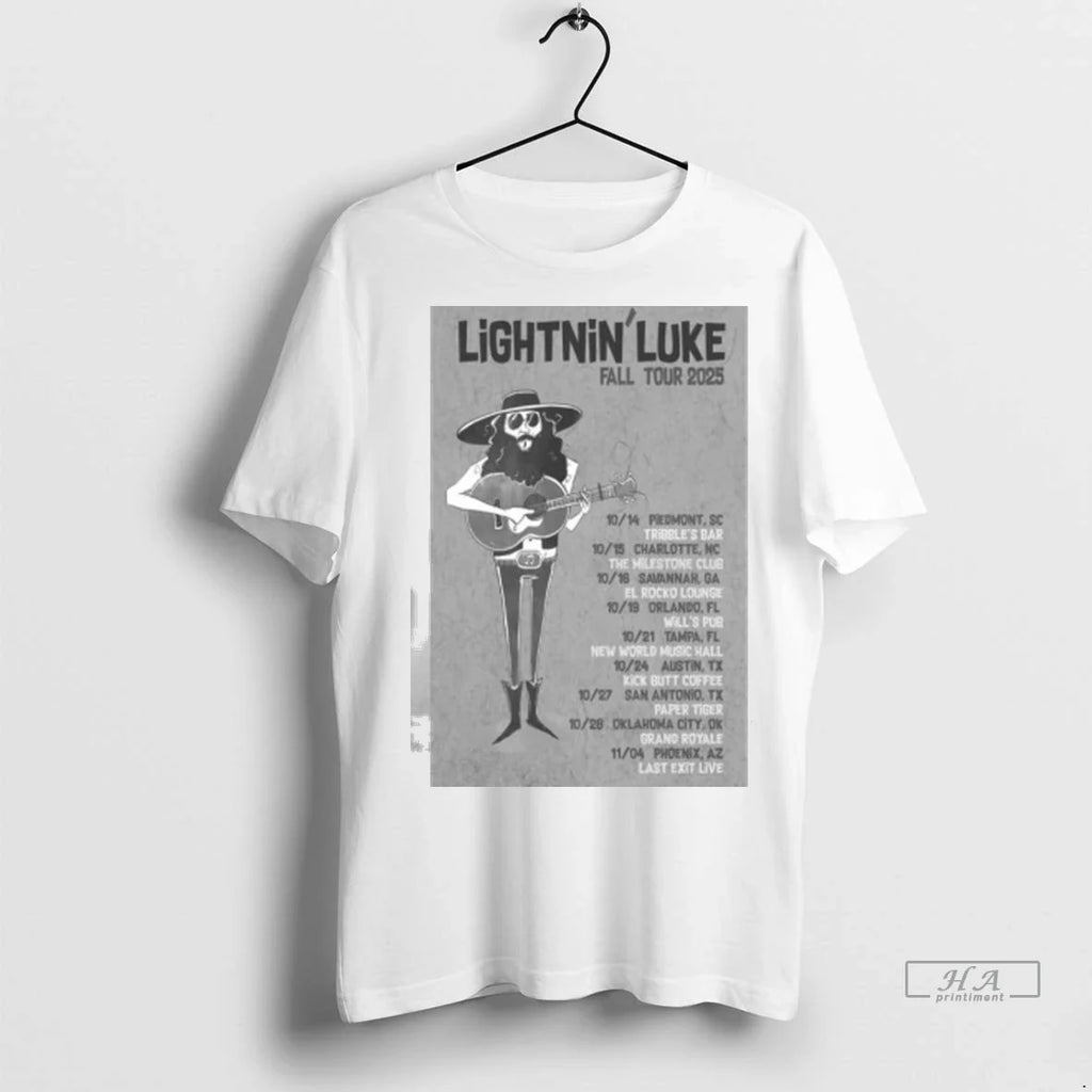 Trendy Officials Lightnin Luke Fall Tour 2025 Ladies Shirt Sweater
