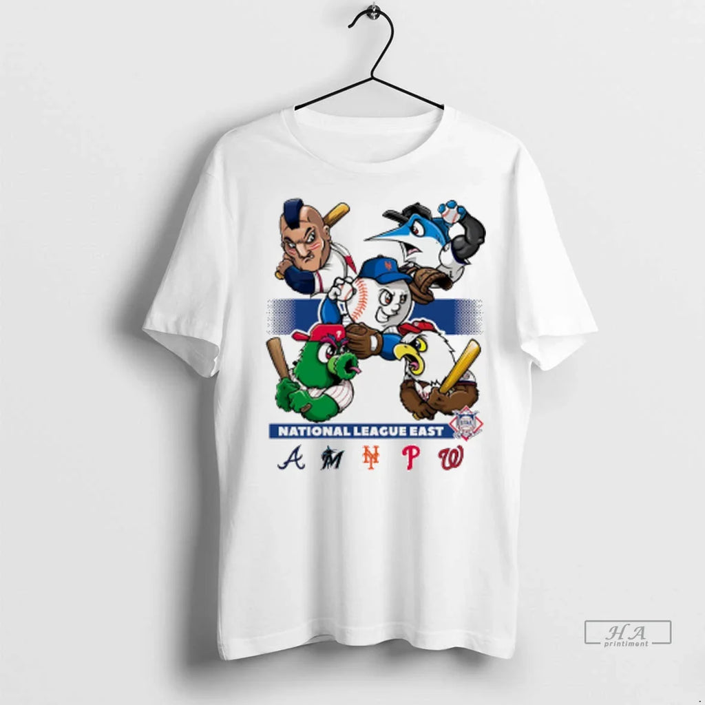 Trendy Officials National League East Atlanta Braves Miami Marlins Ny Mets Phillies Washington Nationals
