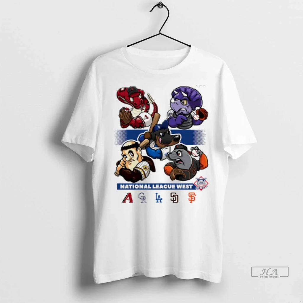 Trendy Officials National League West Arizona Diamondbacks Colorado Rockies La Dodgers Sd Padres Sf Giants