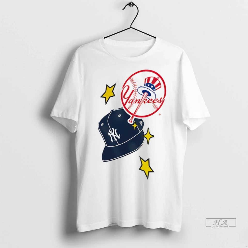 Trendy Officials New York Yankees Stars And Cap Shirt Sweater