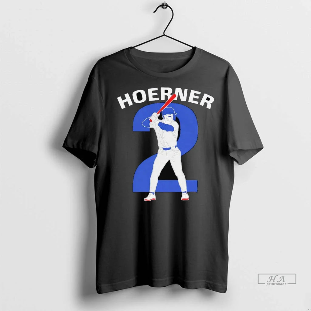 Trendy Officials Nico Hoerner Batting Graphic Chicago Cubs Shirt Sweater