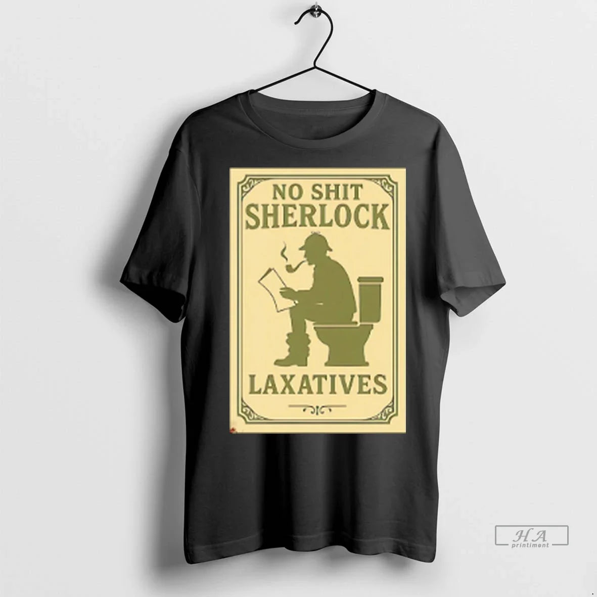 Trendy Officials No Shit Sherlock Laxatives Shirt Sweater