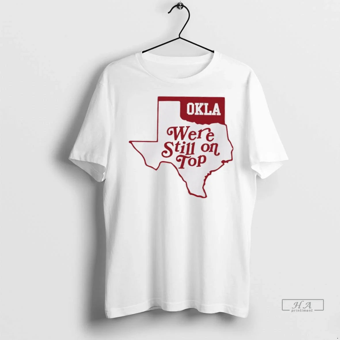 Trendy Officials Okla Were Still On Top Map Shirt Sweater