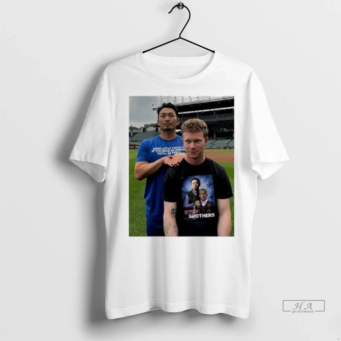 Trendy Officials Pete Crow Armstrong And Seiya Suzuki Chicago Cubs Step Brothers Ornaments Shirt Sweater