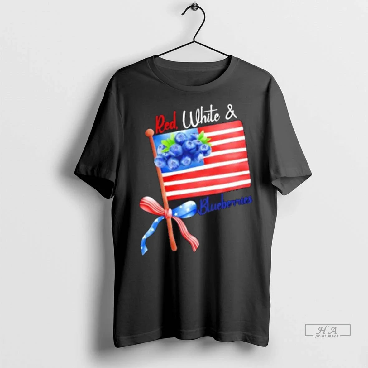Trendy Officials Red White And Blueberries American Usa Flag Shirt Sweater