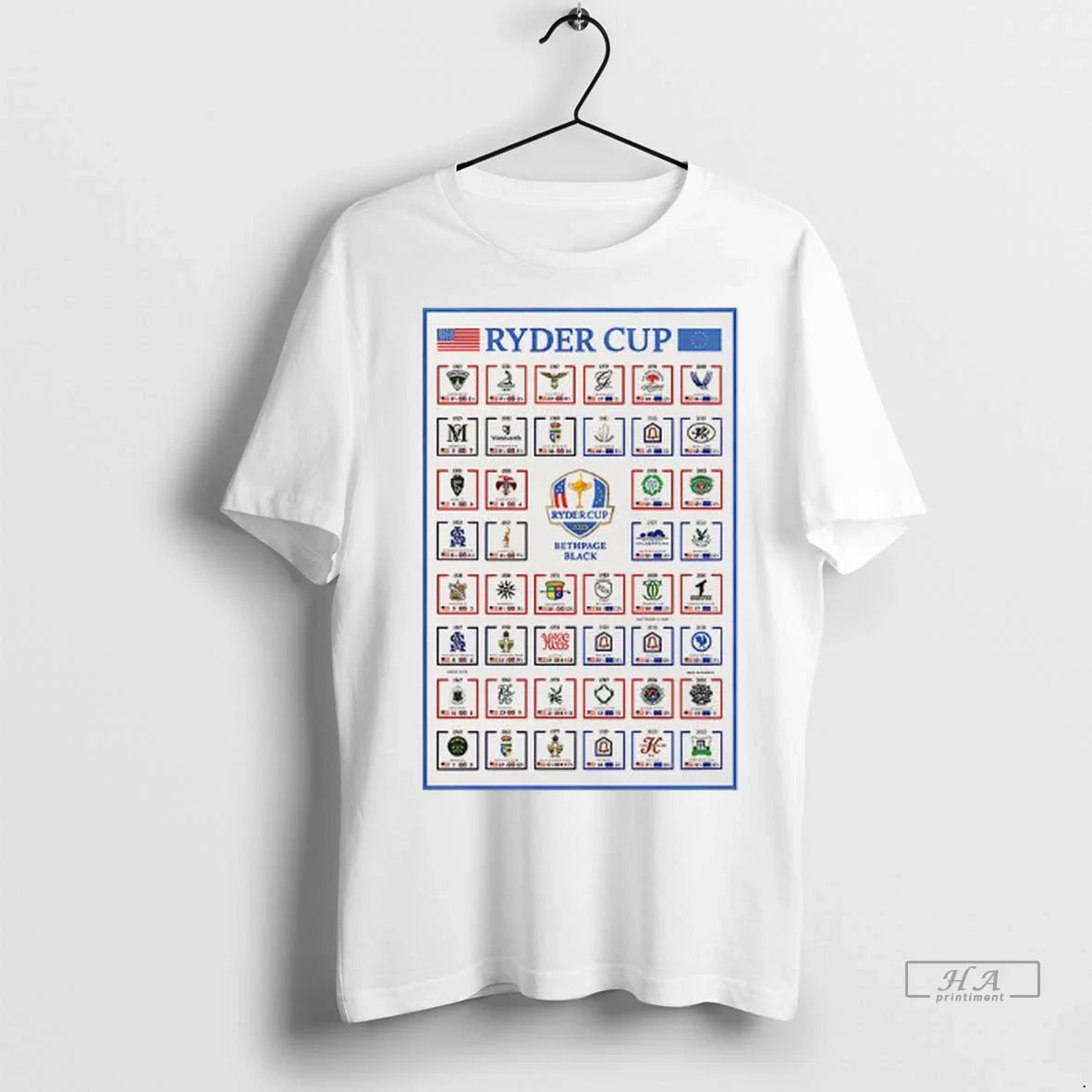 Trendy Officials Ryder Cup 2025 Usa Vs European Team History Shirt Sweater