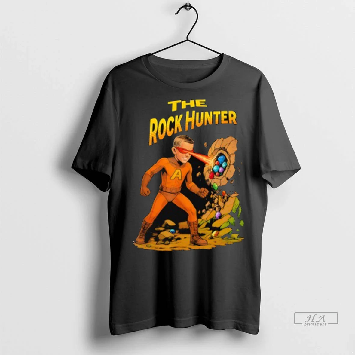 Trendy Officials The Rock Hunter Comic Style Geology Superhero Shirt Sweater