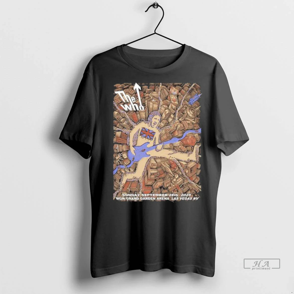 Trendy Officials The Who Band Las Vegas Nv 2025 Event Shirt Sweater