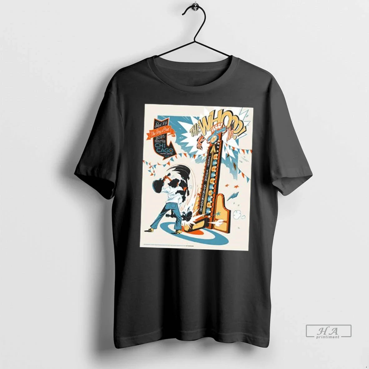 Trendy Officials The Who Tour Chicago Il 2025 Shirt Sweater