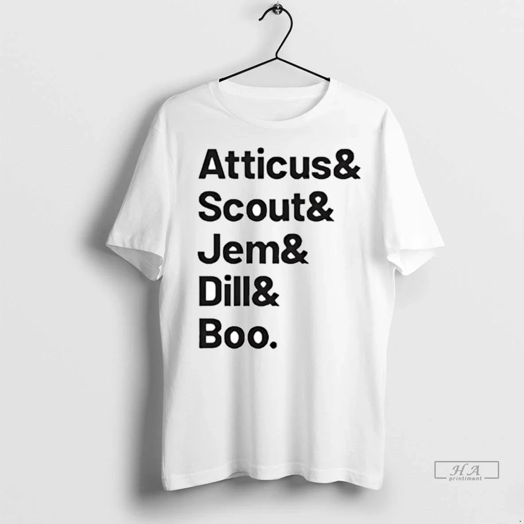 Trendy Officials Tom Hayworth Home Economics Wearing Atticus Scout Jem Dill Boo Shirt Sweater