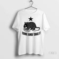 Trendy Opossum Come And Take It Flag Political Shirt Sweater