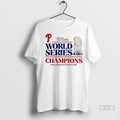 Trendy Philadelphia Phillies Baseball 2025 World Series Champions Trophy Shirt Sweater