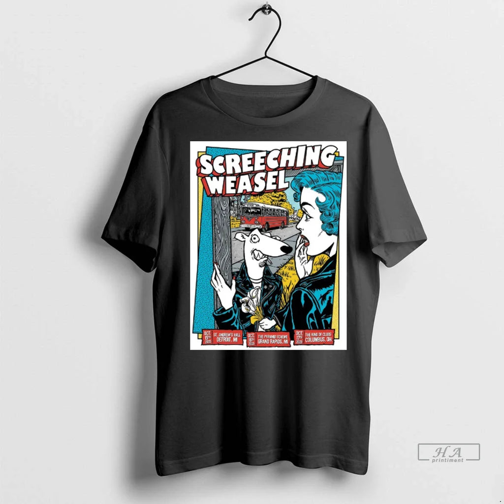 Trendy Screeching Weasel October 15 2025 St Andrews Hall Detroit Mi Shirt Sweater