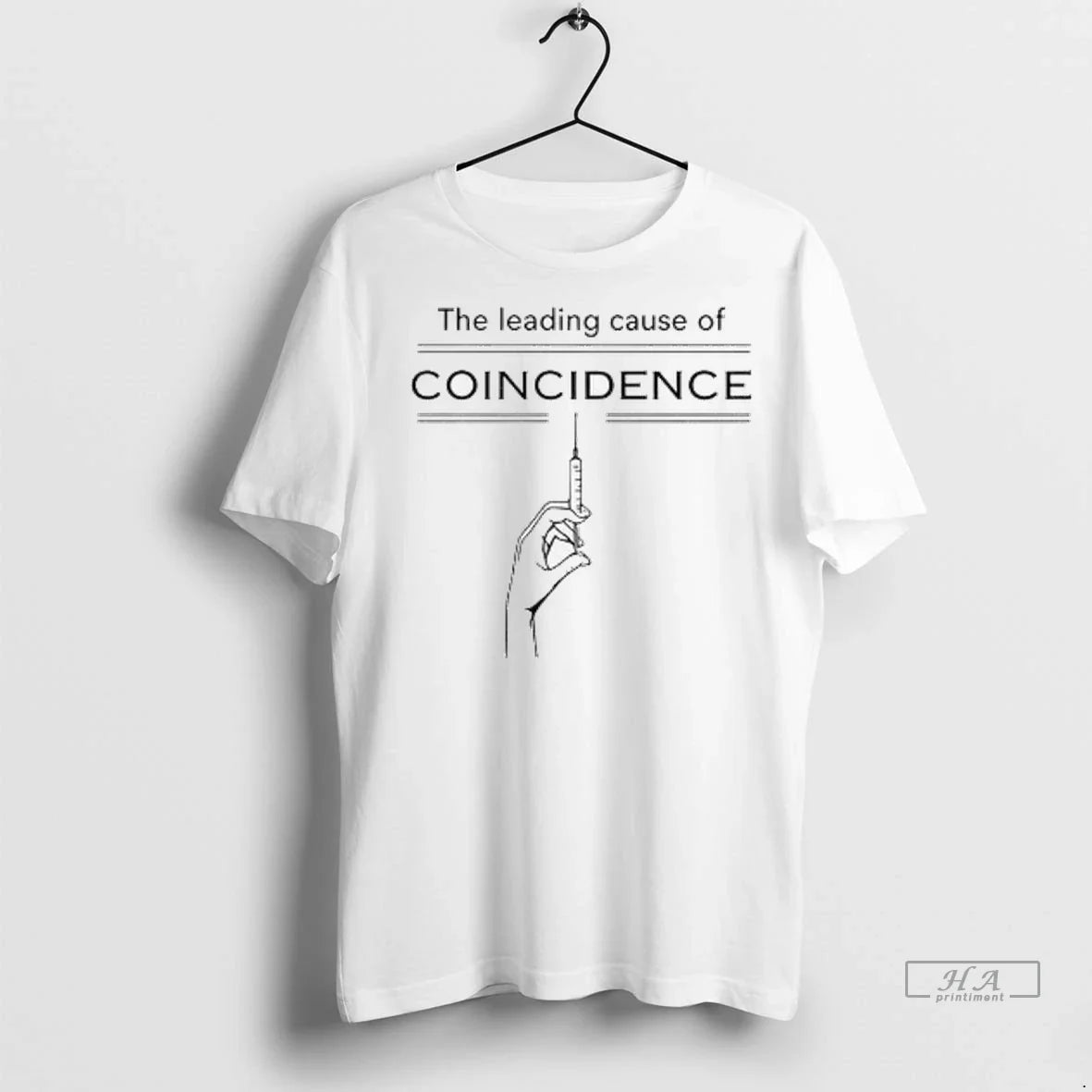 Trendy The Leading Cause Of Coincidence Injection Needle Shirt Sweater
