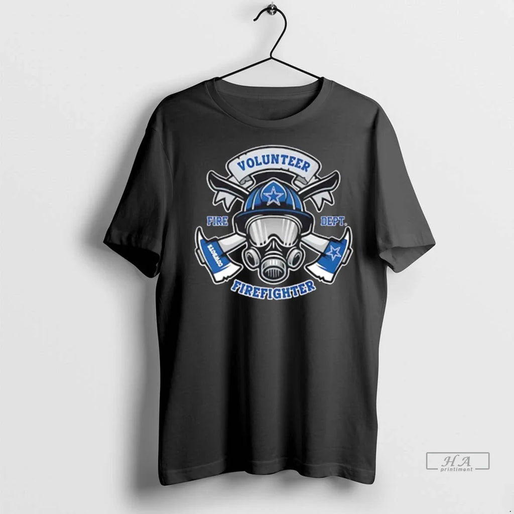 Trendy Volunteers Fire Dept Firefighter Dallas Cowboys Football Shirt Sweater
