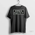 Trendy W 97th St Eagle St Road Signs Shirt Sweater