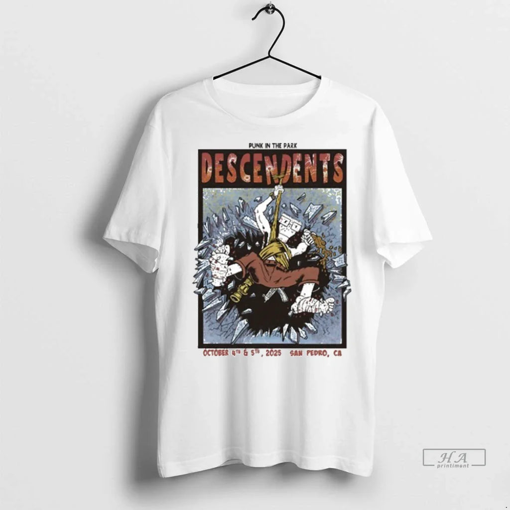 Trendy Descendents 10 4 10 5 2025 Punk In The Park Shows Shirt Sweater
