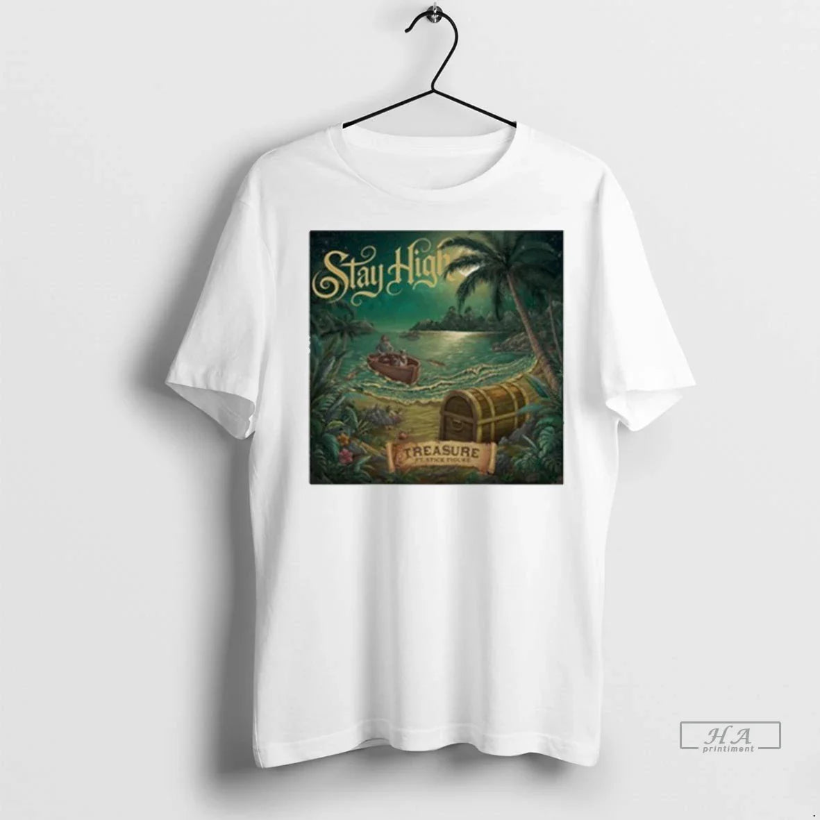 Trendy Stay High Stick Figure Treasure Shirt Sweater