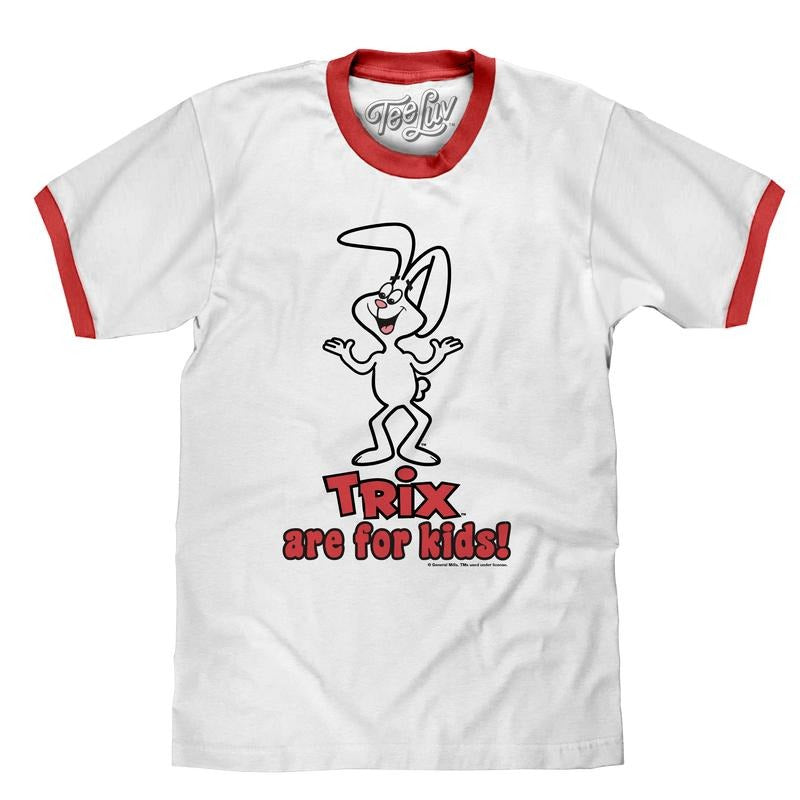 Trix Are ! Ringer White Red T-Shirts