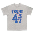 Trump 2024 Coquette Bow Shirt Coquette Trump President 45 47 Shirt Bow Trump 47th President Shirt Trump Won Shirt Classic Cotton Fabric T-Shirts