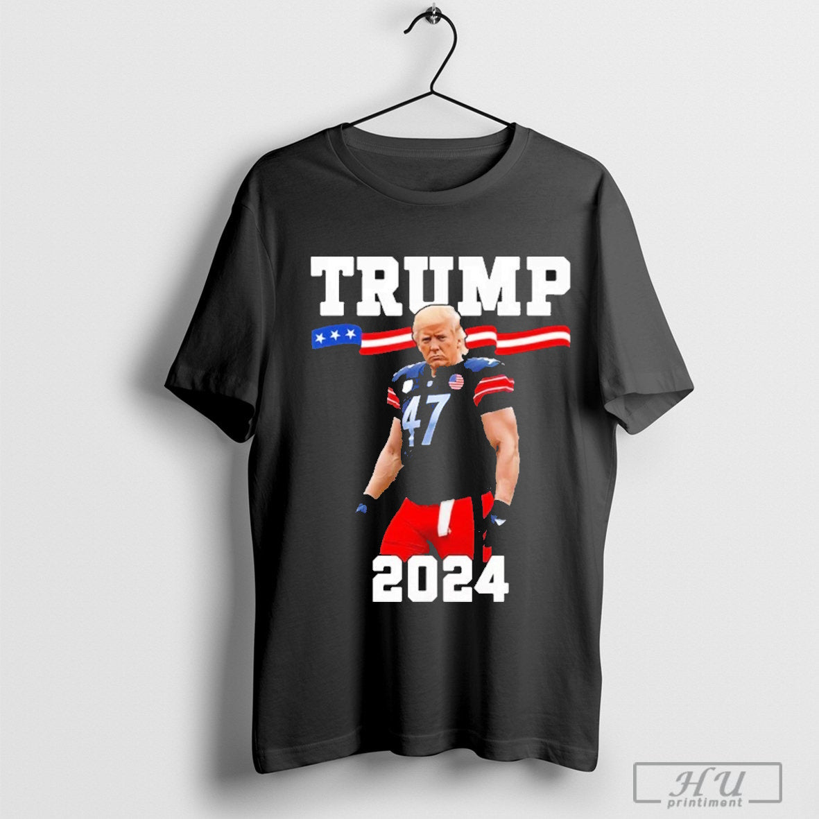 Trump 47 Football Jersey 2024 Us Flag Trump Vance 2024