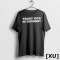 Trust God Not Government Text Tshirts Sweater