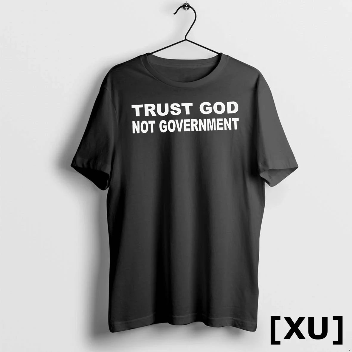 Trust God Not Government Text Tshirts Sweater