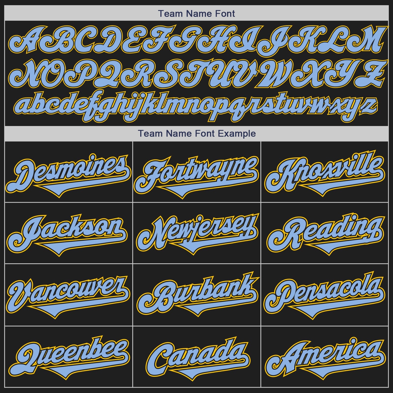 Custom Black Light Blue-Yellow Authentic Two Tone Baseball Jersey