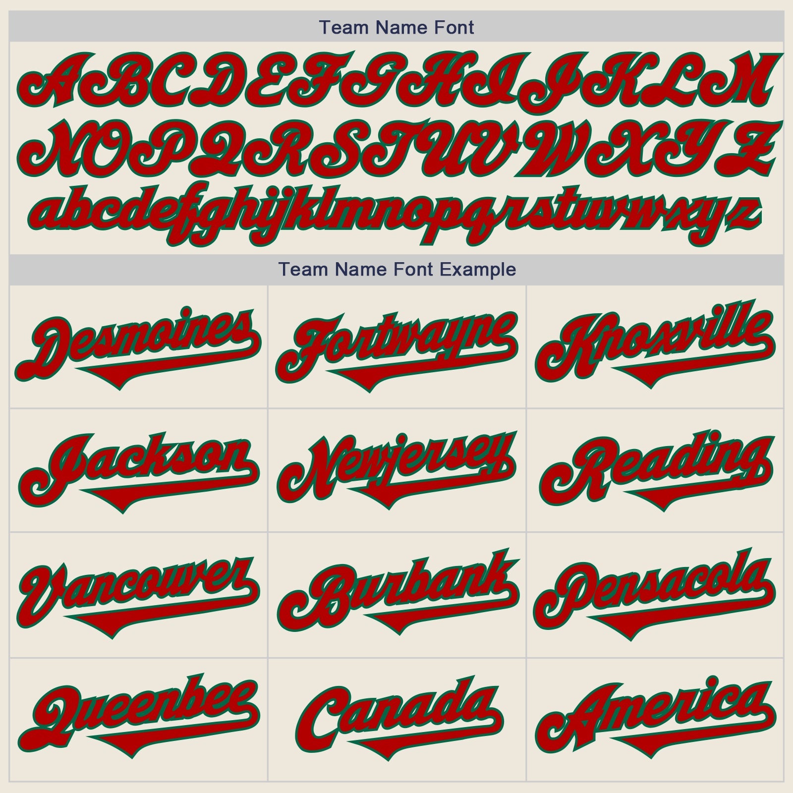 Custom Cream Red-Kelly Green Authentic Two Tone Baseball Jersey