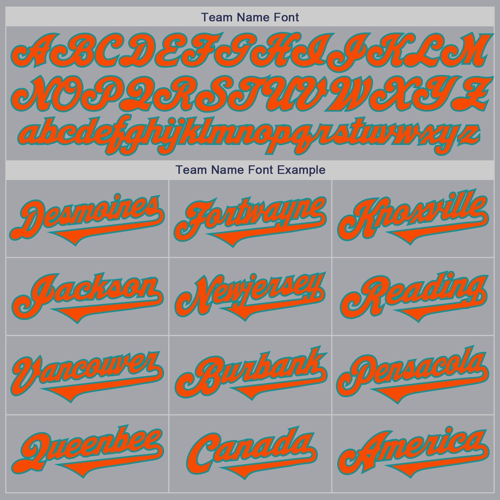 Custom Gray Orange-Teal Authentic Two Tone Baseball Jersey