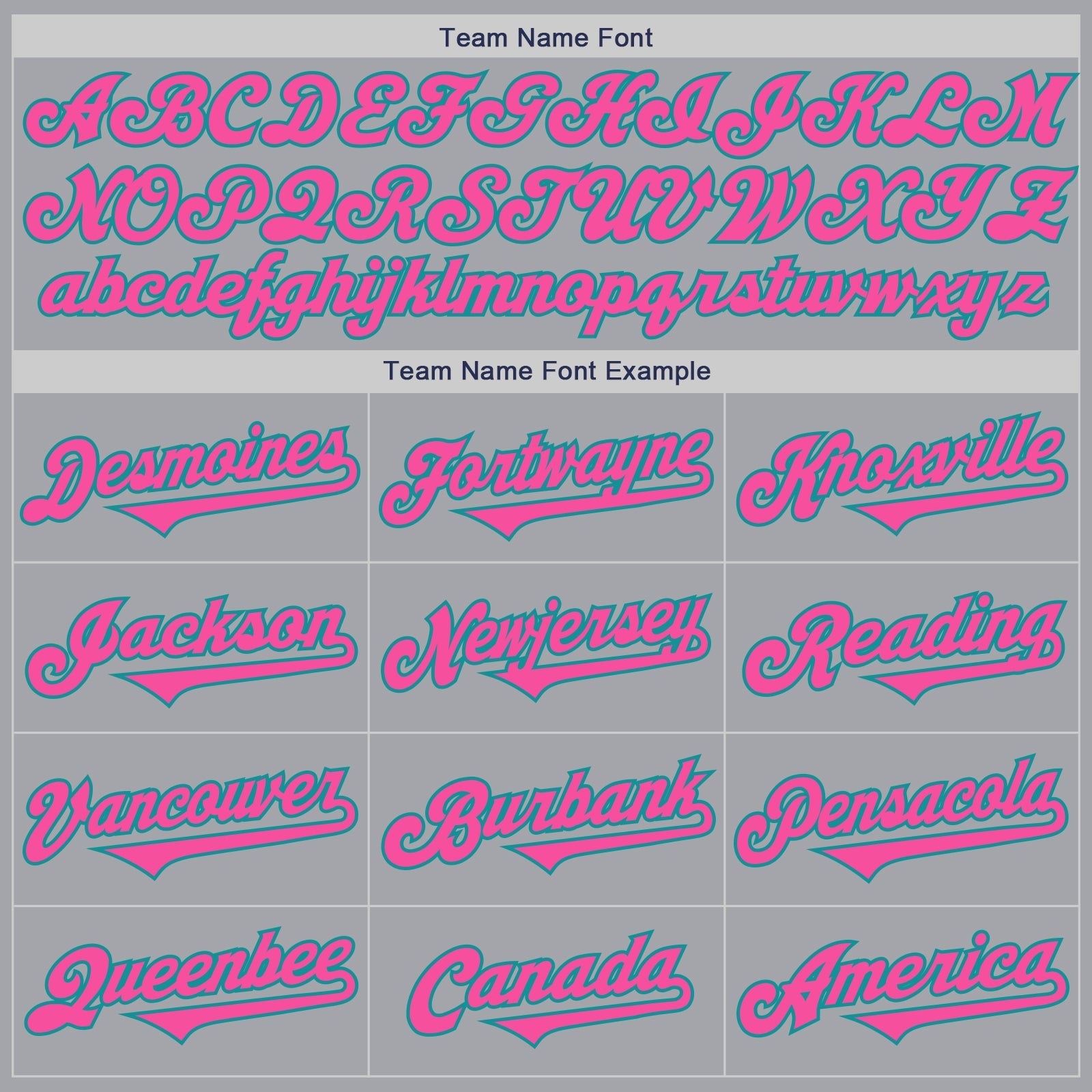 Custom Gray Pink-Teal Authentic Two Tone Baseball Jersey