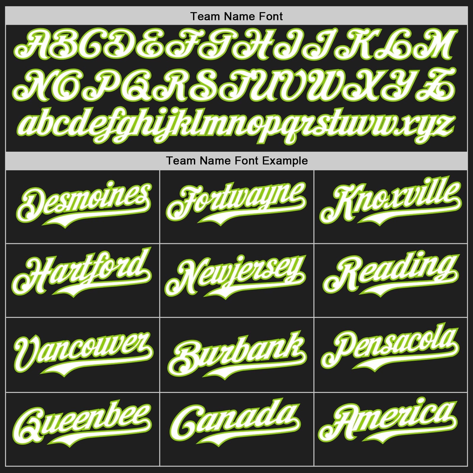 Custom Black Neon Green Pinstripe White Authentic Two Tone Baseball Jersey