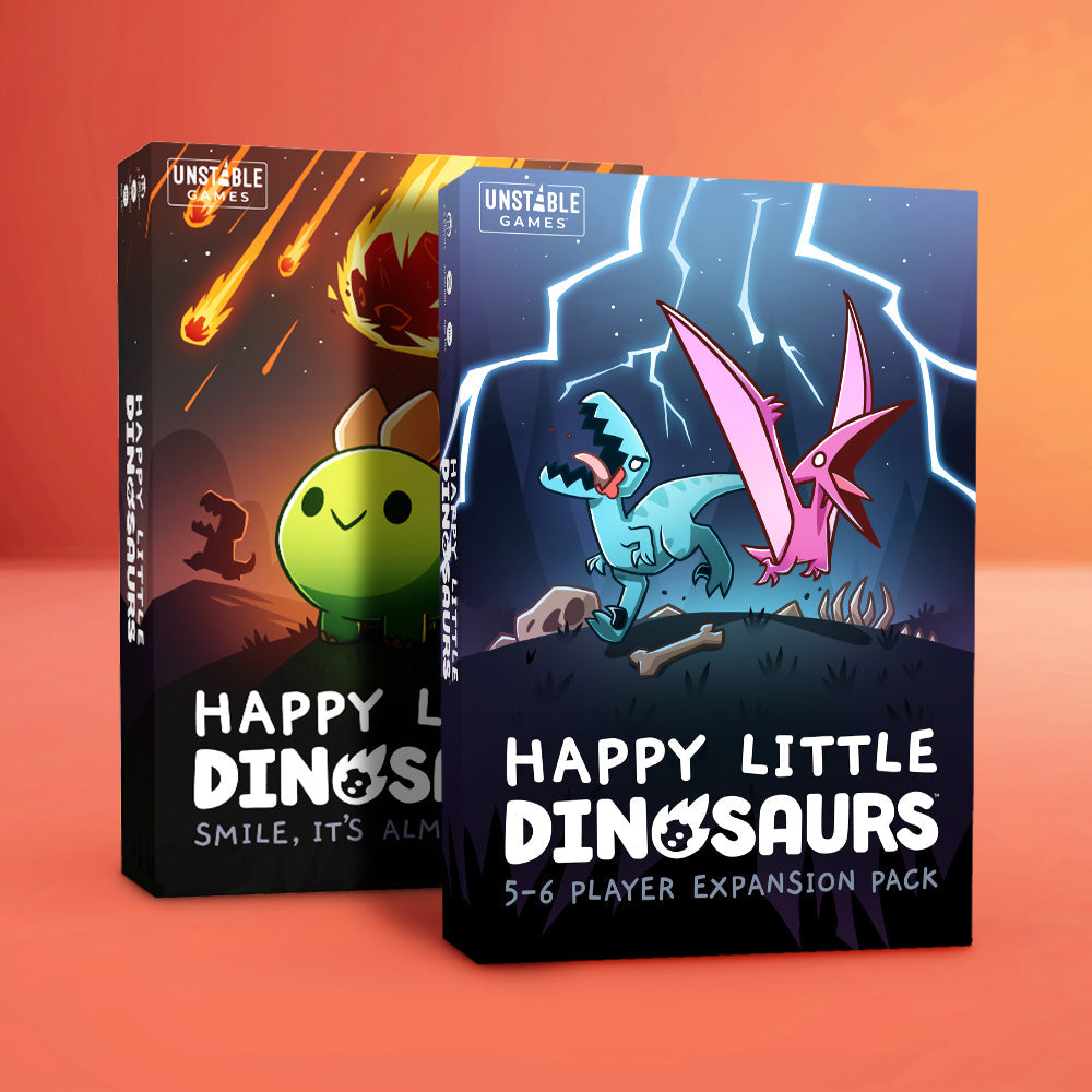 Happy Little Dinosaurs: Base Game + 5-6 Player Expansion Bundle
